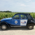 2 CV miniature Bleue Gisèle