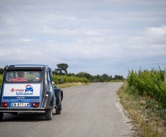 Rallye Évasion à Saint Émilion en 2CV