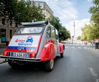 Bordeaux Highlights 2CV Private Tour 45 mn