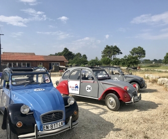 Rallye  Bassin d'Arcachon en 2 CV