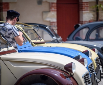 Rallye Évasion dans l'Entre deux mers en 2CV