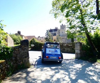 Rallye en Dordogne en 2CV