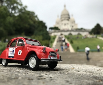 2CV Red miniature - Jules