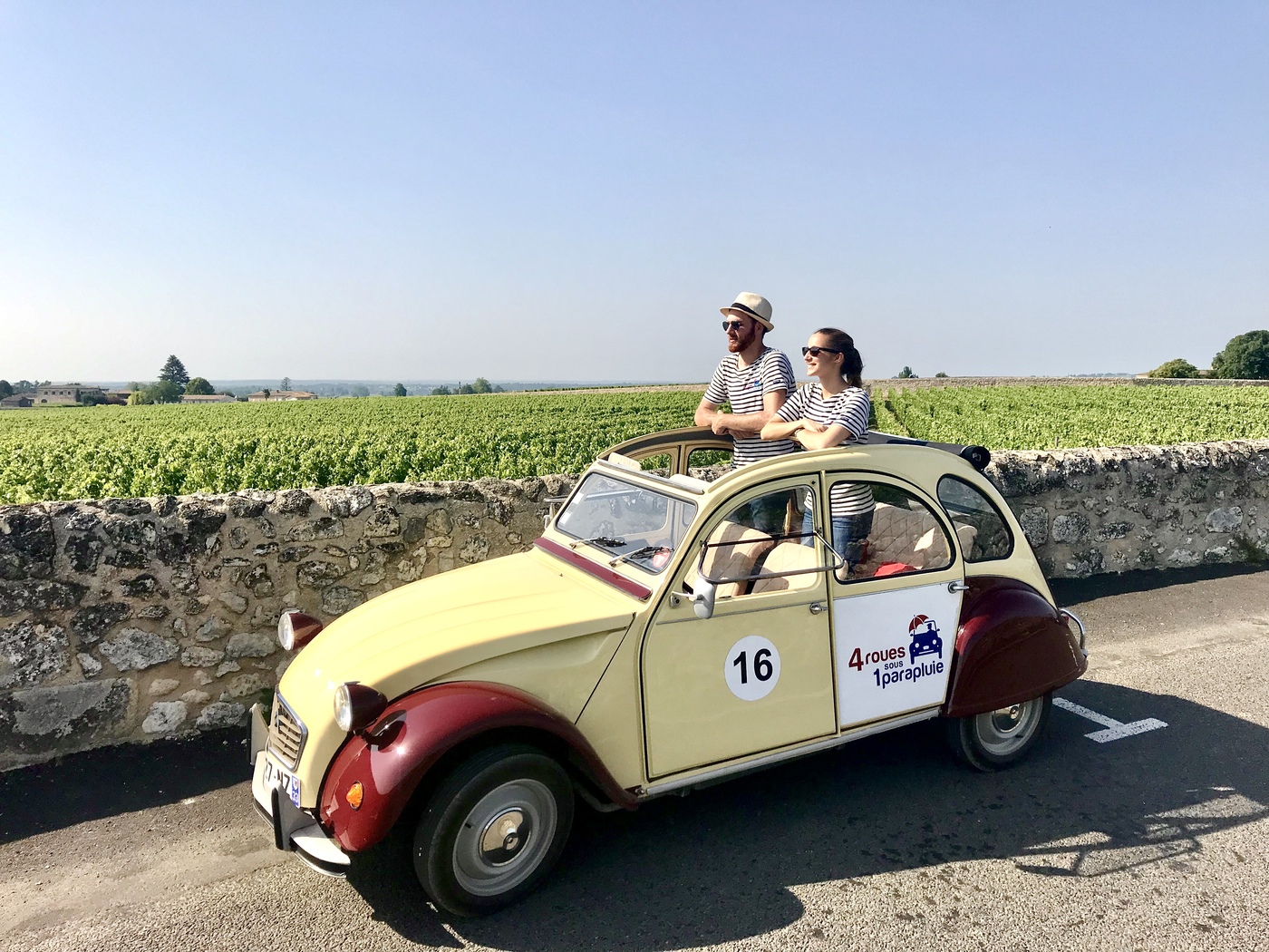 journée 2CV Saint-Emilion